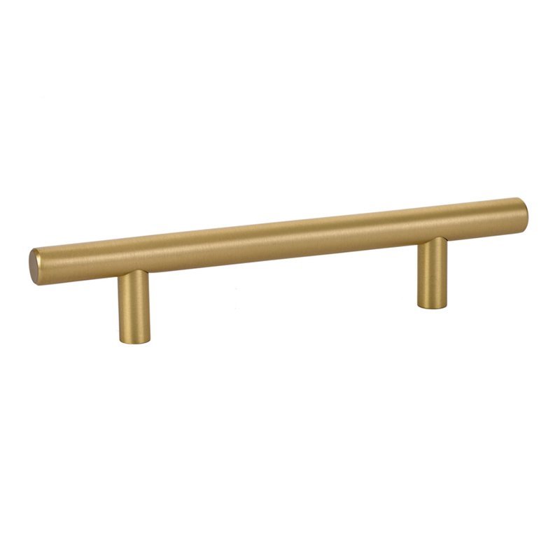 Bar Pull by Emtek Hardware - 24" - Satin Brass - New York Hardware
