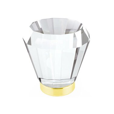 Brookmont Knob by Emtek Hardware - 1" - Unlacquered Brass - New York Hardware