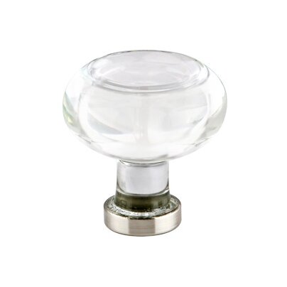 Georgetown Knob by Emtek Hardware - 1-3/4" - Satin Nickel - New York Hardware