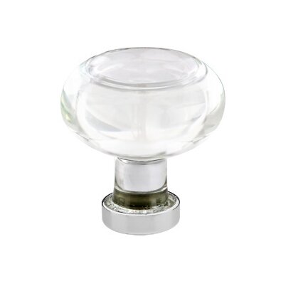 Georgetown Knob by Emtek Hardware - 1-3/4" - Polished Chrome - New York Hardware