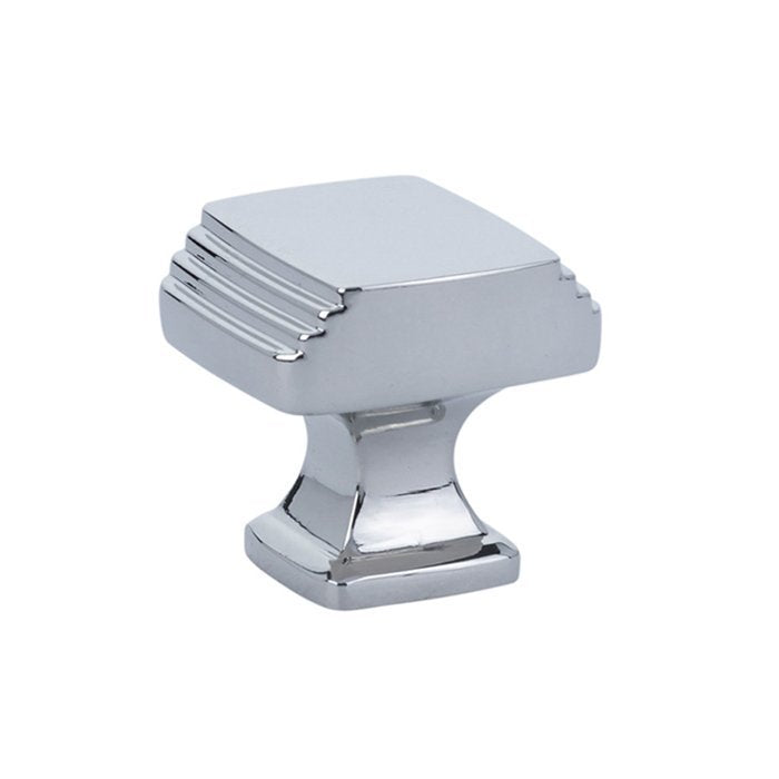 Art Deco Knob by Emtek Hardware - 1-1/4" - Polished Chrome - New York Hardware