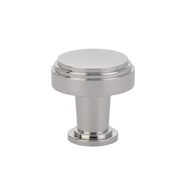 Newport Knob by Emtek Hardware - 1-1/4" - Satin Nickel - New York Hardware