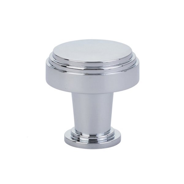 Newport Knob by Emtek Hardware - 1-1/4" - Polished Chrome - New York Hardware