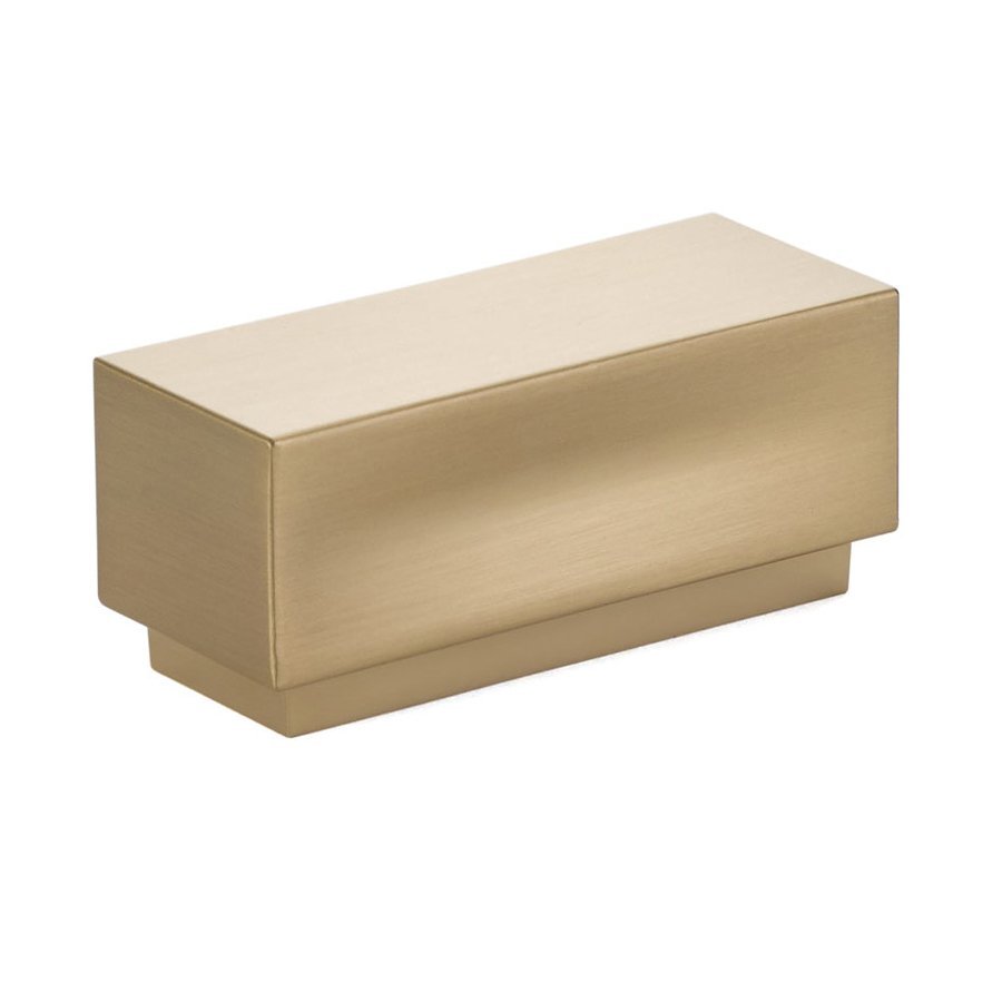 Cinder Pull by Emtek Hardware - 1" - Satin Brass - New York Hardware