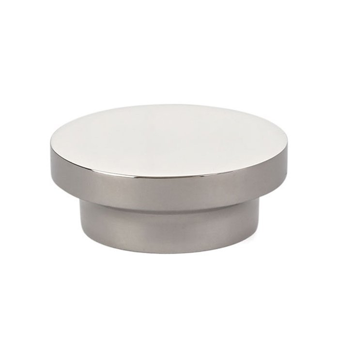 District Knob by Emtek Hardware - 1-5/8" - Polished Nickel - New York Hardware