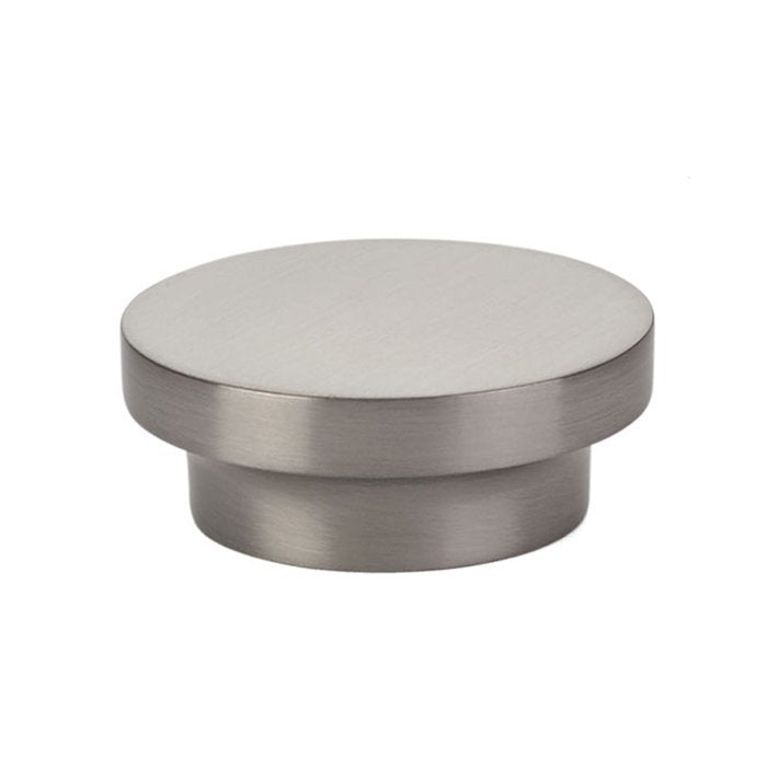 District Knob by Emtek Hardware - 1-5/8" - Satin Nickel - New York Hardware