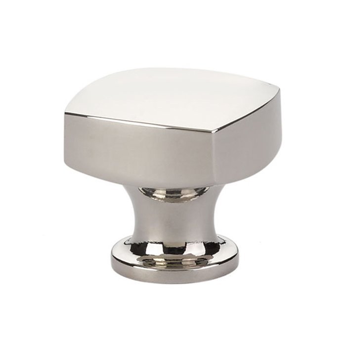 Freestone Knob by Emtek Hardware - 1-1/4" - Polished Nickel - New York Hardware