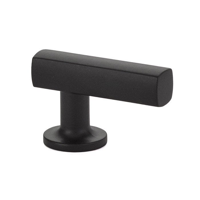 Freestone Finger Knob by Emtek Hardware - 1-1/8" - Flat Black - New York Hardware