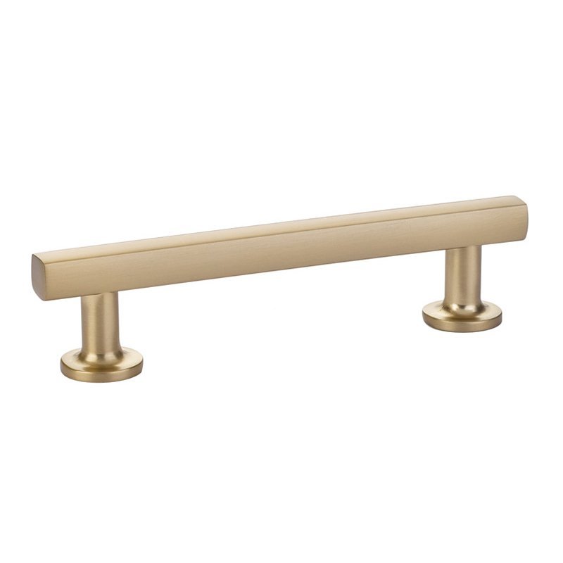 Freestone Pull by Emtek Hardware - 4" - Satin Brass - New York Hardware