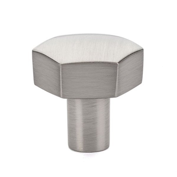 Mod Hex Knob by Emtek Hardware - 1-1/8" - Satin Nickel - New York Hardware