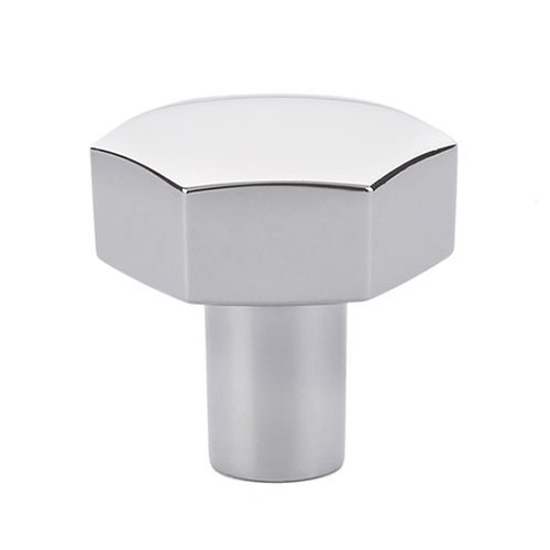 Mod Hex Knob by Emtek Hardware - 1-1/8" - Polished Chrome - New York Hardware