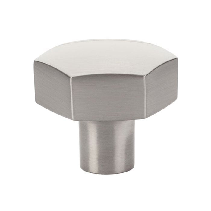 Mod Hex Knob by Emtek Hardware - 1-1/2" - Satin Nickel - New York Hardware