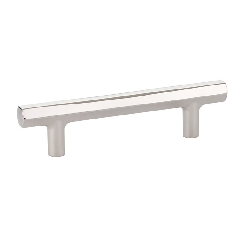 Mod Hex Pull by Emtek Hardware - 3-1/2" - Polished Nickel - New York Hardware