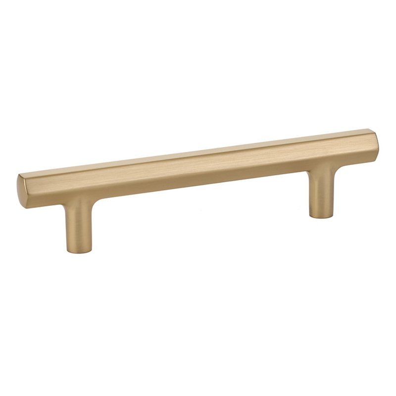 Mod Hex Pull by Emtek Hardware - 4" - Satin Brass - New York Hardware