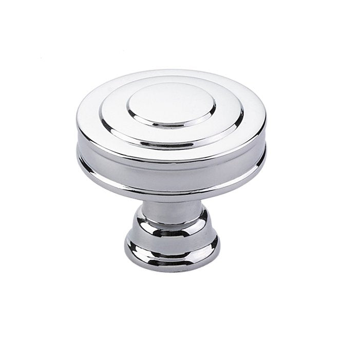 Glendon Knob by Emtek Hardware - 1-1/4" - Polished Chrome - New York Hardware
