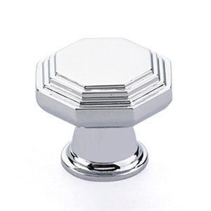 Midvale Knob by Emtek Hardware - 1-1/4" - Polished Chrome - New York Hardware