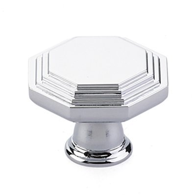 Midvale Knob by Emtek Hardware - 1-3/4" - Polished Chrome - New York Hardware