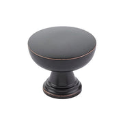 Overland Knob by Emtek Hardware - 1-1/4" - Oil Rubbed Bronze - New York Hardware
