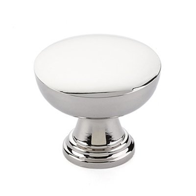 Overland Knob by Emtek Hardware - 1-3/4" - Polished Nickel - New York Hardware