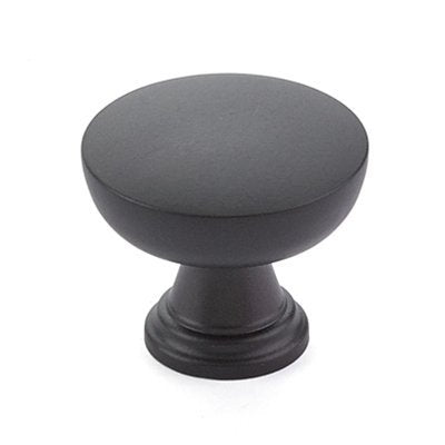 Overland Knob by Emtek Hardware - 1-3/4" - Flat Black - New York Hardware