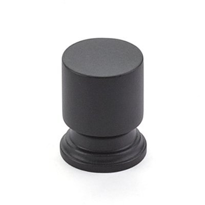 Prosser Knob by Emtek Hardware - 1" - Flat Black - New York Hardware