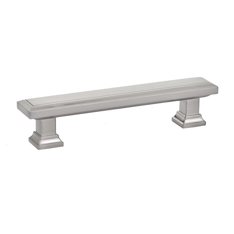 Geometric Rectangular Pull by Emtek Hardware - 12" - Satin Nickel - New York Hardware