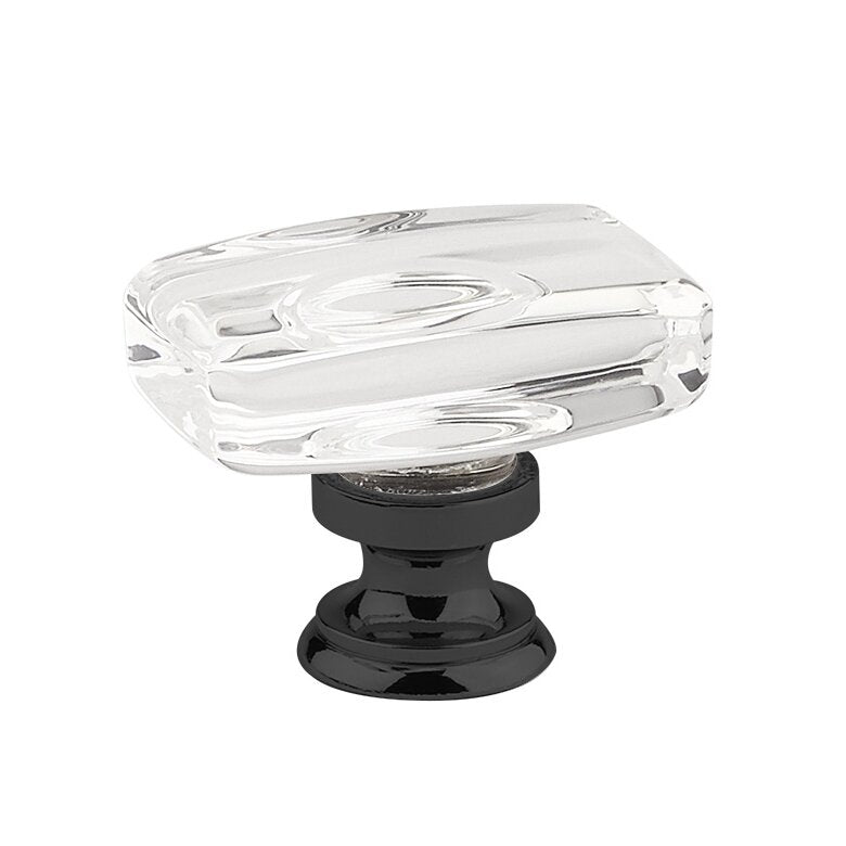 Windsor Knob by Emtek Hardware - 1-5/8" - Flat Black - New York Hardware