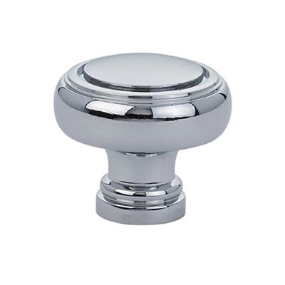 Norwich Knob by Emtek Hardware - 1-1/4" - Polished Chrome - New York Hardware