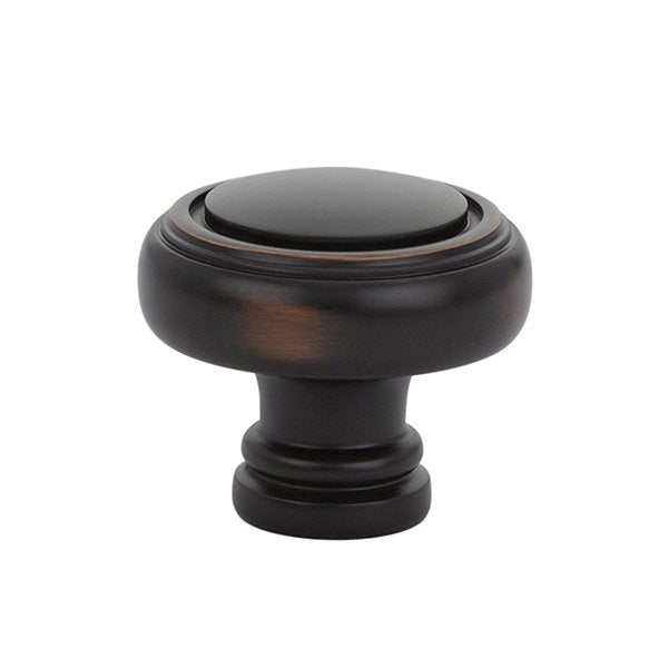 Norwich Knob by Emtek Hardware - 1-5/8" - Oil Rubbed Bronze - New York Hardware