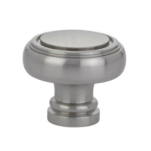 Norwich Knob by Emtek Hardware - 1-5/8" - Satin Nickel - New York Hardware