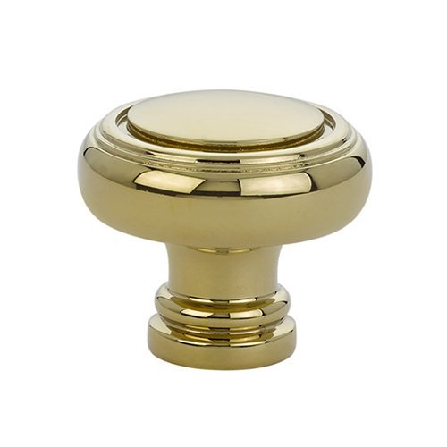 Norwich Knob by Emtek Hardware - 1-5/8" - Unlacquered Brass - New York Hardware
