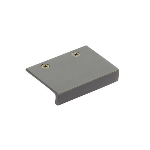 Rustic Modern Edge Pull by Emtek Hardware - 3" - Medium Bronze - New York Hardware