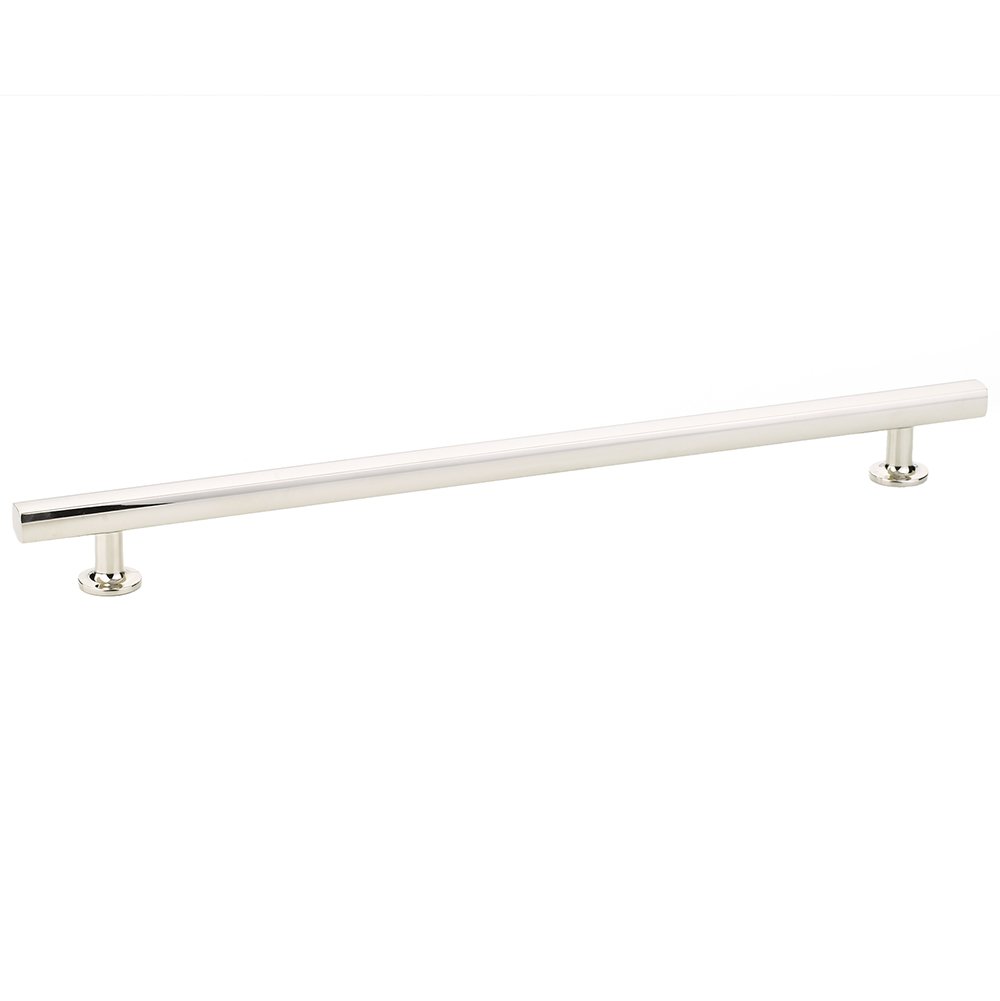 Freestone Pull by Emtek Hardware - 12" - Polished Nickel - New York Hardware