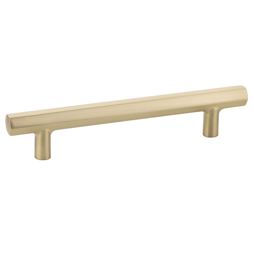 Mod Hex Pull by Emtek Hardware - 5" - Satin Brass - New York Hardware