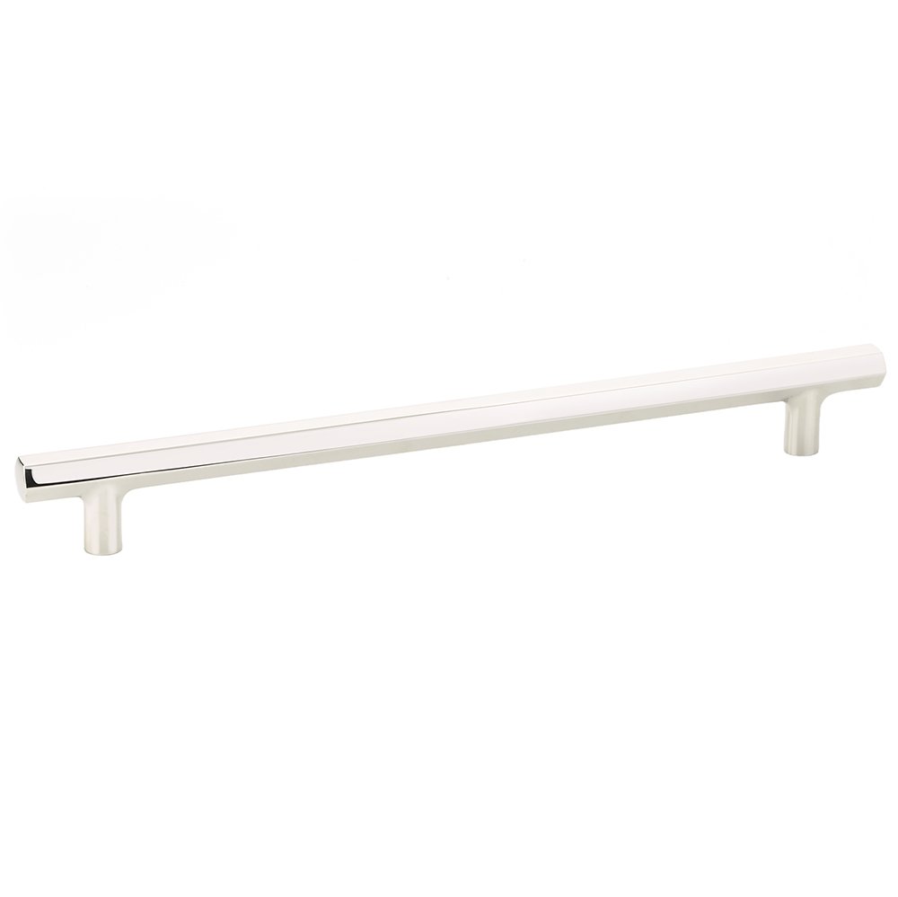 Mod Hex Pull by Emtek Hardware - 10" - Polished Nickel - New York Hardware
