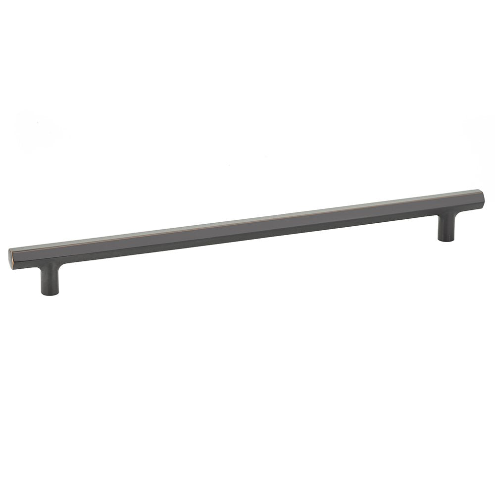 Mod Hex Pull by Emtek Hardware - 12" - Oil Rubbed Bronze - New York Hardware