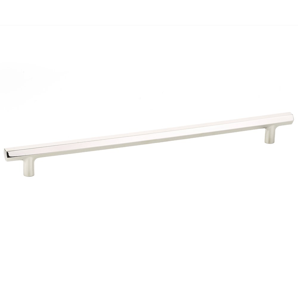 Mod Hex Pull by Emtek Hardware - 12" - Polished Nickel - New York Hardware