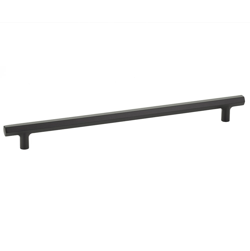 Mod Hex Pull by Emtek Hardware - 12" - Flat Black - New York Hardware