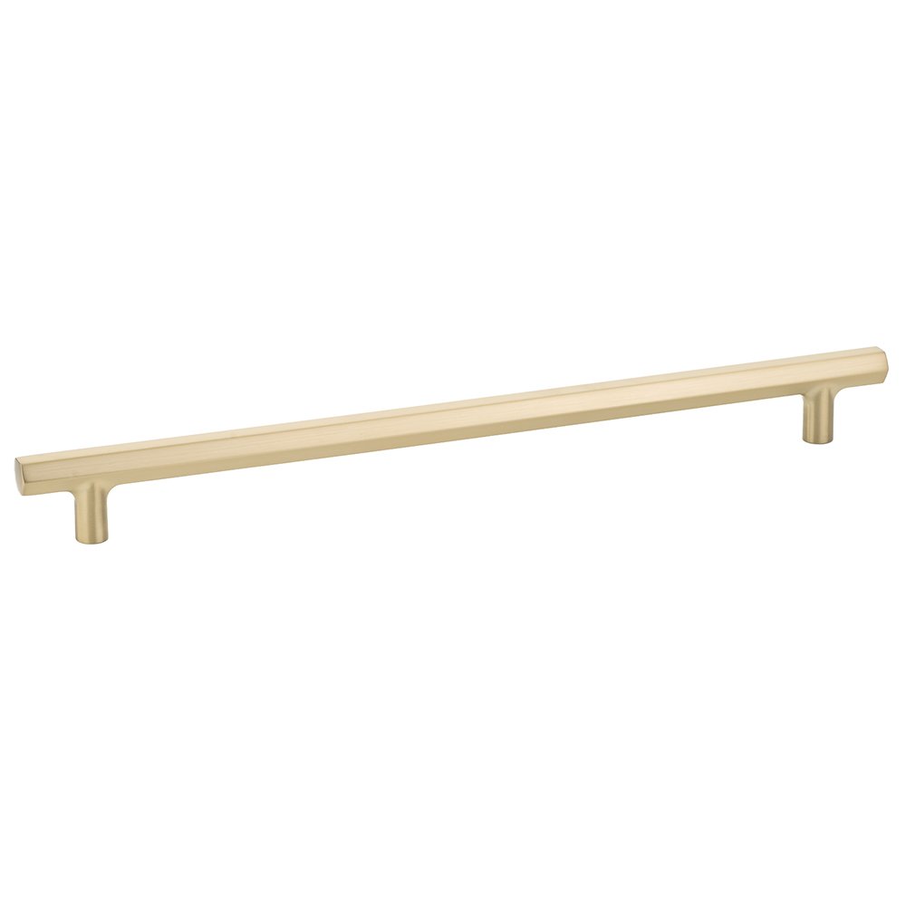 Mod Hex Pull by Emtek Hardware - 12" - Satin Brass - New York Hardware