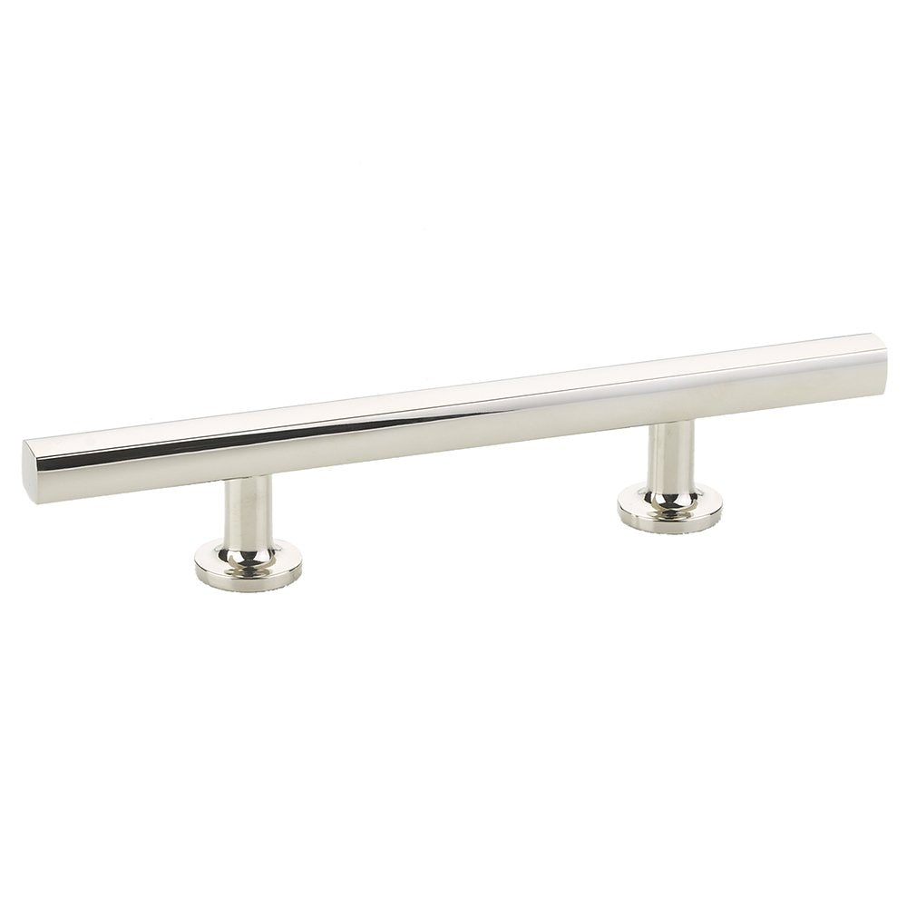 Freestone Extended Pull by Emtek Hardware - 3-1/2" - Polished Nickel - New York Hardware