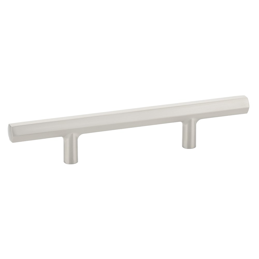 Mod Hex Extended Pull by Emtek Hardware - 3-1/2" - Satin Nickel - New York Hardware