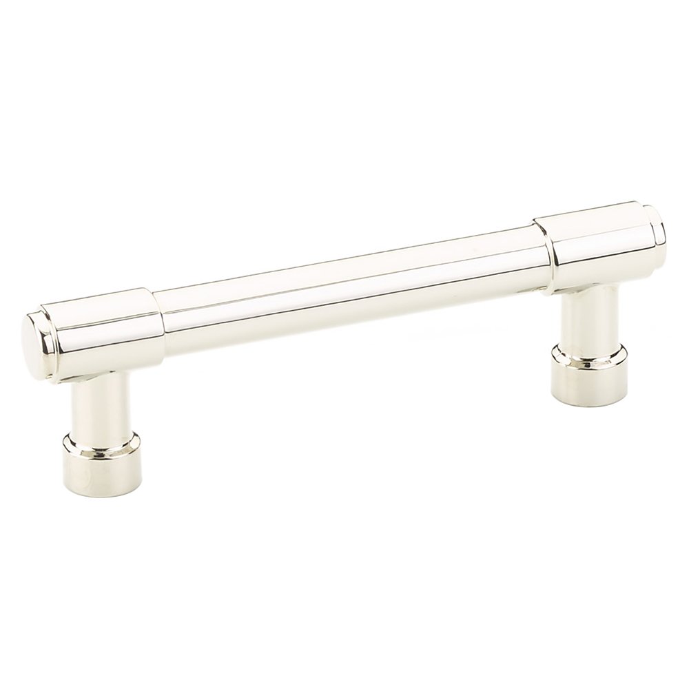 Jasper Pull by Emtek Hardware - 3-1/2" - Polished Nickel - New York Hardware