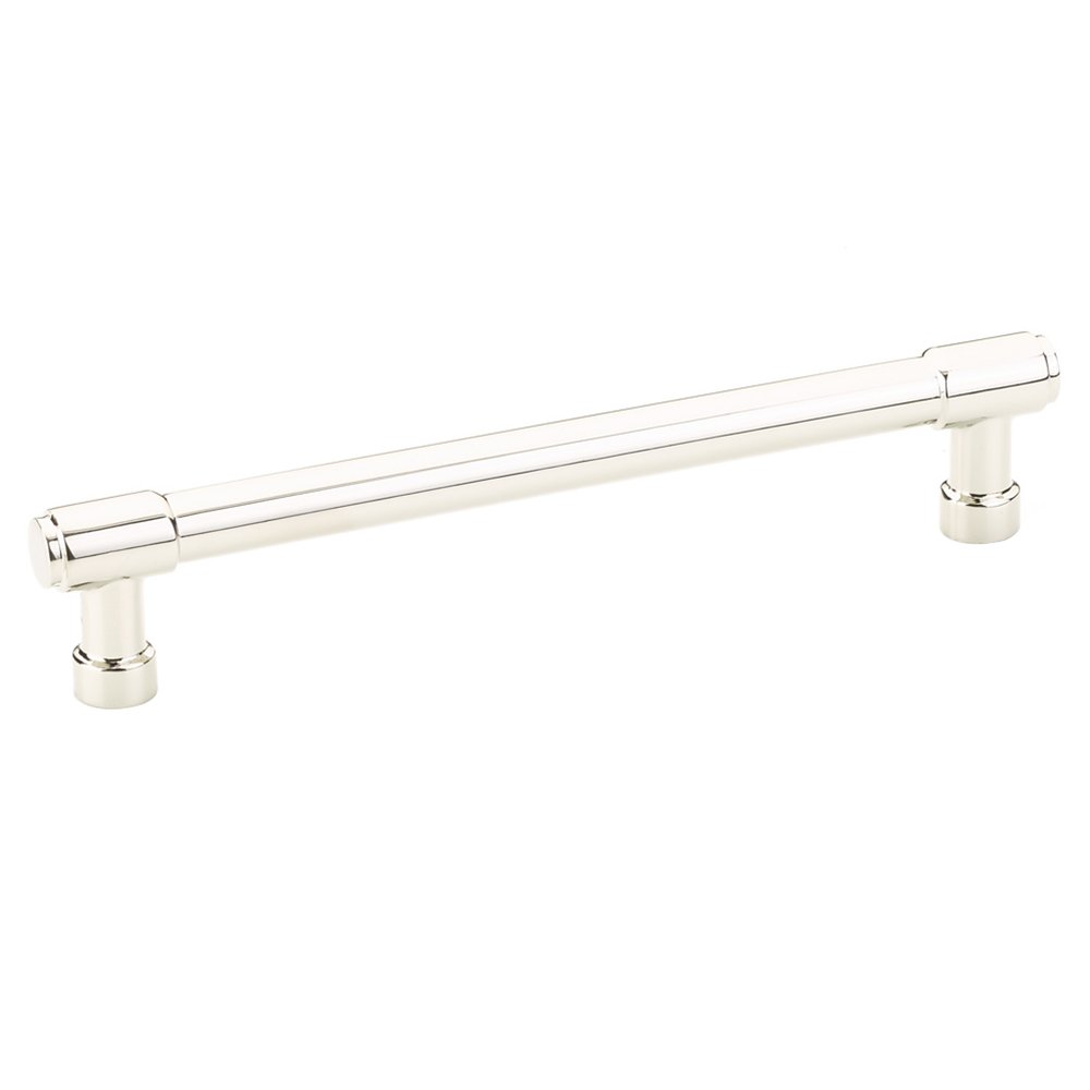 Jasper Pull by Emtek Hardware - 6" - Polished Nickel - New York Hardware