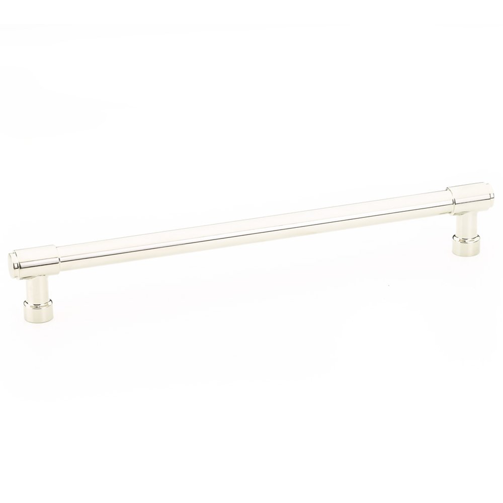 Jasper Pull by Emtek Hardware - 8" - Polished Nickel - New York Hardware