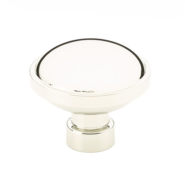 Brandt Knob by Emtek Hardware - 1-3/4" - Polished Nickel - New York Hardware