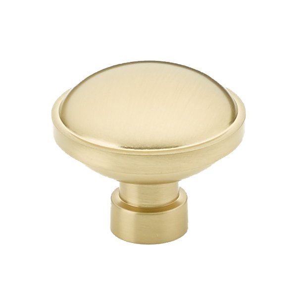 Brandt Knob by Emtek Hardware - 1-3/4" - Satin Brass - New York Hardware