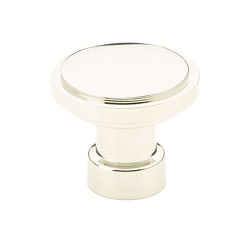 Haydon Knob by Emtek Hardware - 1-1/4" - Polished Nickel - New York Hardware