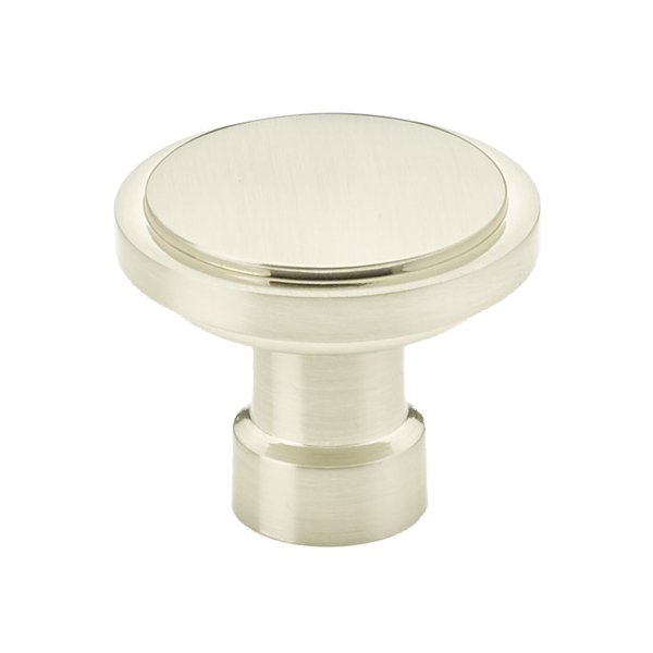Haydon Knob by Emtek Hardware - 1-3/4" - Satin Nickel - New York Hardware