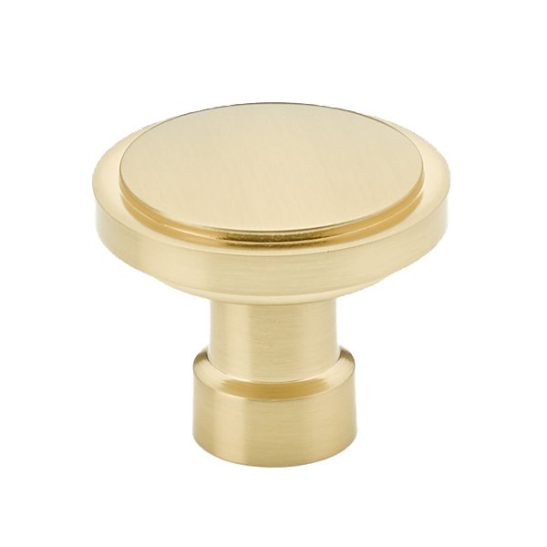 Haydon Knob by Emtek Hardware - 1-3/4" - Satin Brass - New York Hardware