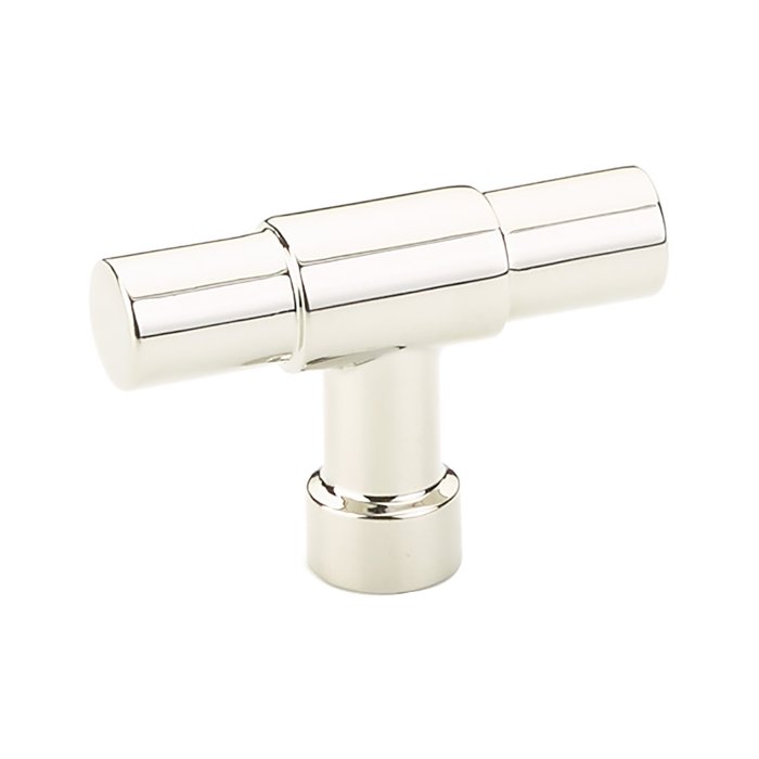 Jasper Finger Pull by Emtek Hardware - 2" - Polished Nickel - New York Hardware